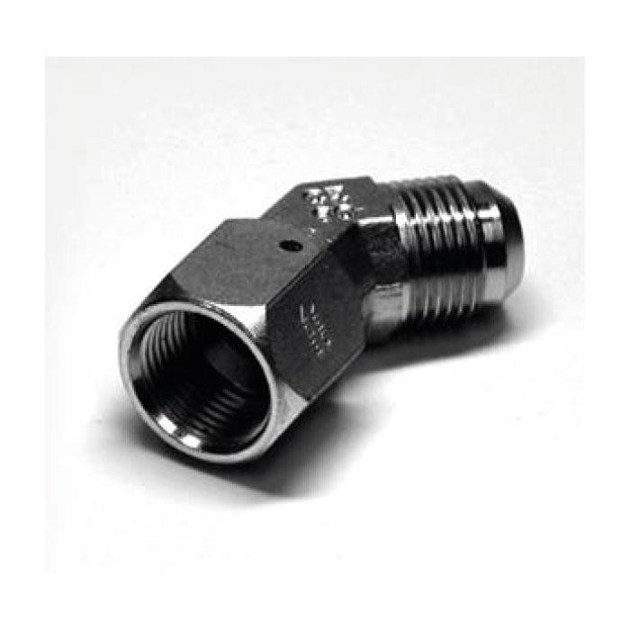 Adapteur 45° JIC mâle / femelle tournante Adapteur 45° JIC mâle / femelle tournante