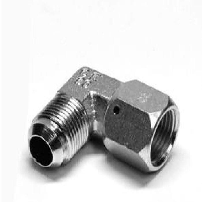 Adapteur 90° JIC mâle / femelle tournante Adapteur 90° JIC mâle / femelle tournante
