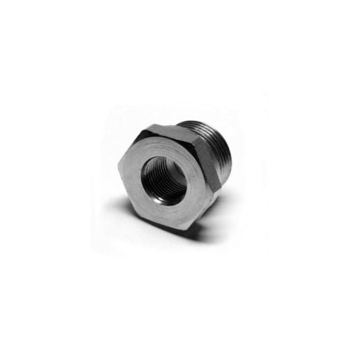 Adapteur de réduction avec joint BSP mâle/femelle fixe droit Adapteur de réduction avec joint BSP mâle/femelle fixe droit