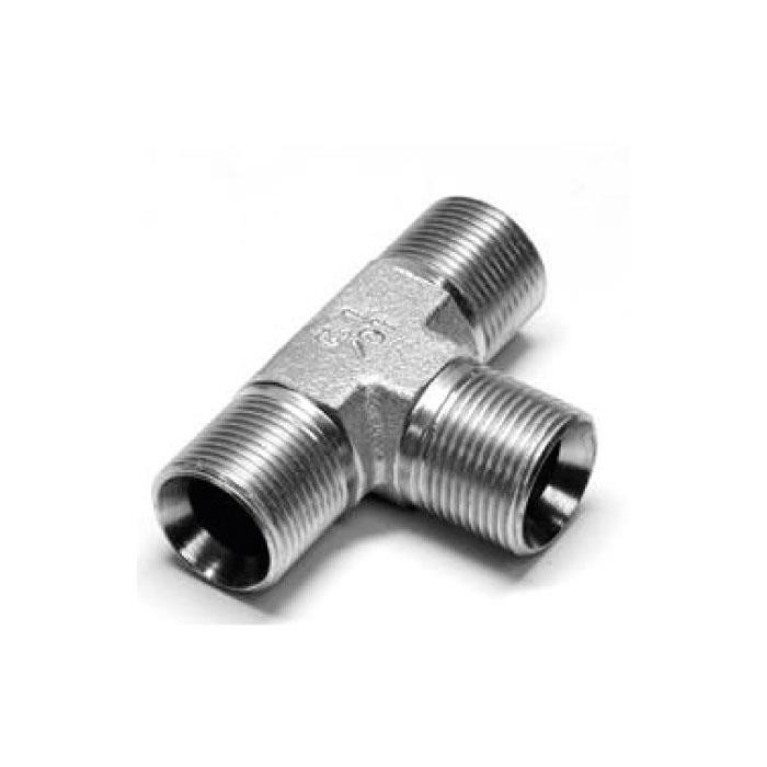 Adapteur en T avec 3 mâles BSP Adapteur en T avec 3 mâles BSP