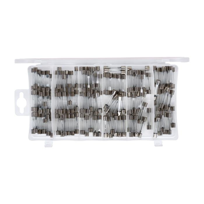Assortiment de fusibles verres, 5-30A - 120 PCS Assortiment de fusibles verres, 5-30A - 120 PCS