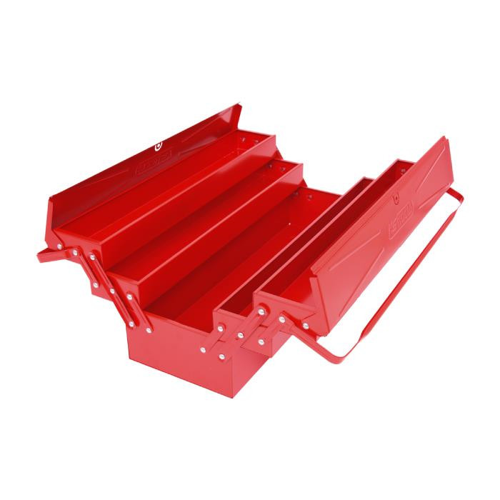 Caisse à outils en tôle d'acier - 5 compartiments - 420 mm Caisse à outils en tôle d'acier - 5 compartiments - 420 mm