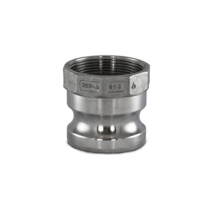 CAMLOCK INOX MALE AVEC FILET BSP FEMELLE TYPE A 1'' CAMLOCK INOX MALE AVEC FILET BSP FEMELLE TYPE A 1''