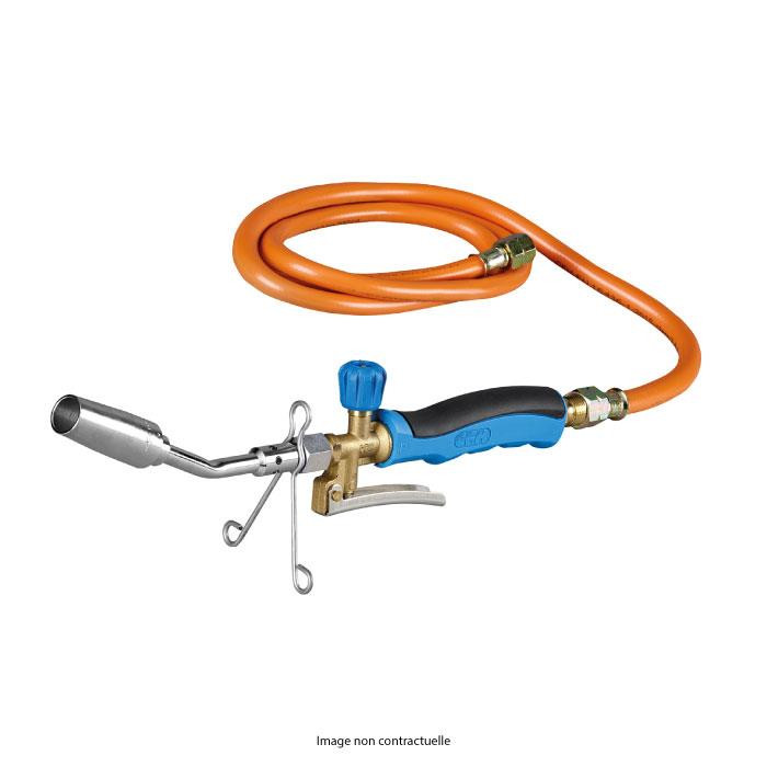 CFH Appareil de brasage avec 1,5 m de tuyau à  gaz - GT 2000 CFH Appareil de brasage avec 1,5 m de tuyau à  gaz - GT 2000