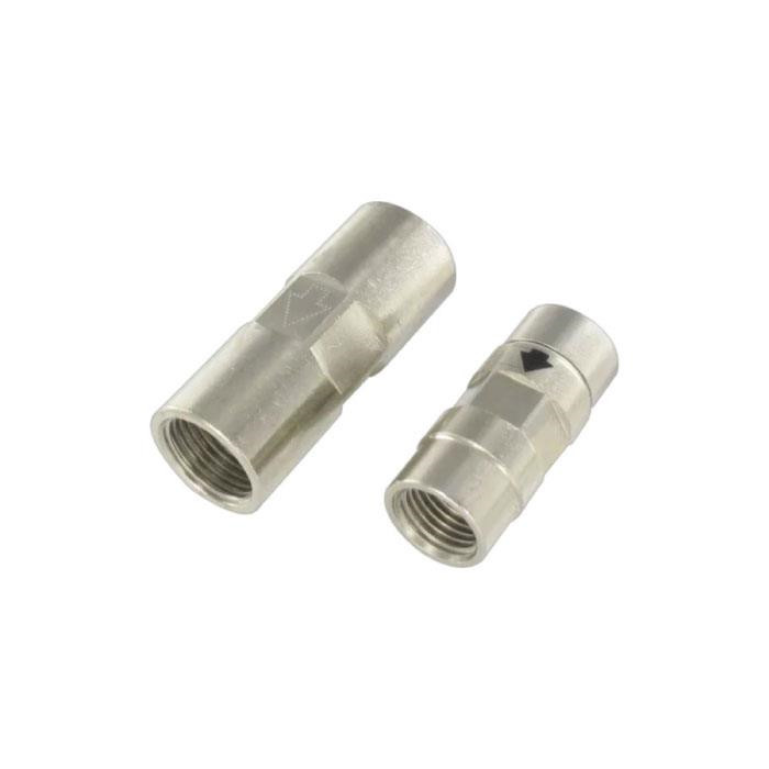 Clapet anti-retour femelle-femmelle BSP cylindrique Clapet anti-retour femelle-femmelle BSP cylindrique