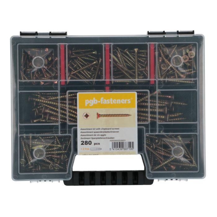 COFFRET ASSORTIMENTS 280PCS VIS PFS T-DRIVE COFFRET ASSORTIMENTS 280PCS VIS PFS T-DRIVE