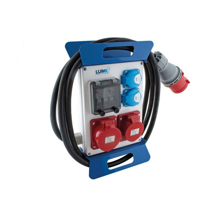 Coffret de distribution électrique - prise française - 400V Coffret de distribution électrique - prise française - 400V