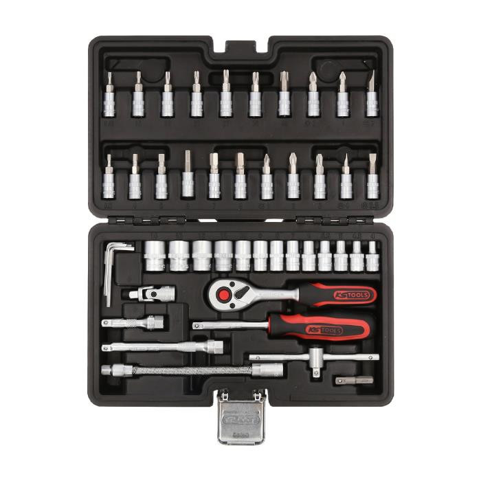 Coffret de douilles en 1/4" - 48 PCS Coffret de douilles en 1/4" - 48 PCS