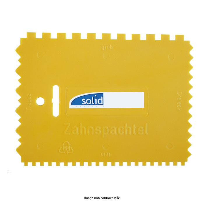 Couteau à colle dentelé des 4 cotés - 180 x 140 mm Couteau à colle dentelé des 4 cotés - 180 x 140 mm