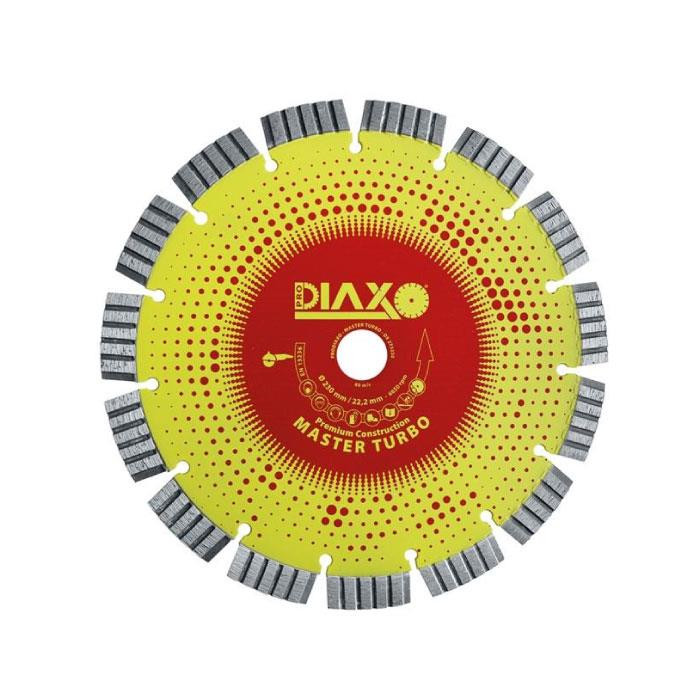 Disque diamanté MASTER TURBO - 230 x 22,2 mm - Premium Construction Disque diamanté MASTER TURBO - 230 x 22,2 mm - Premium Construction