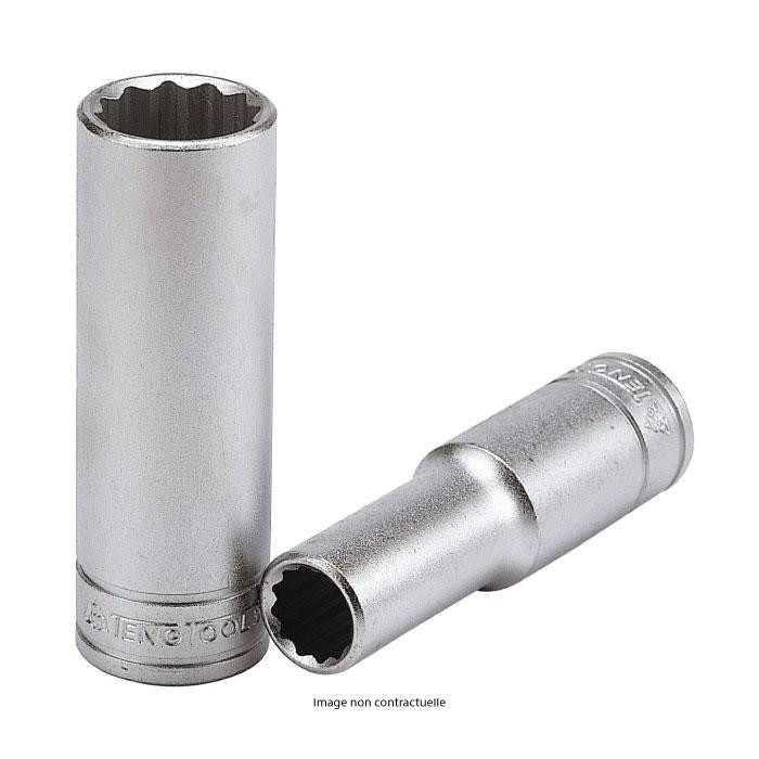 Douille long 1/2-10mm - 12pans Douille long 1/2-10mm - 12pans