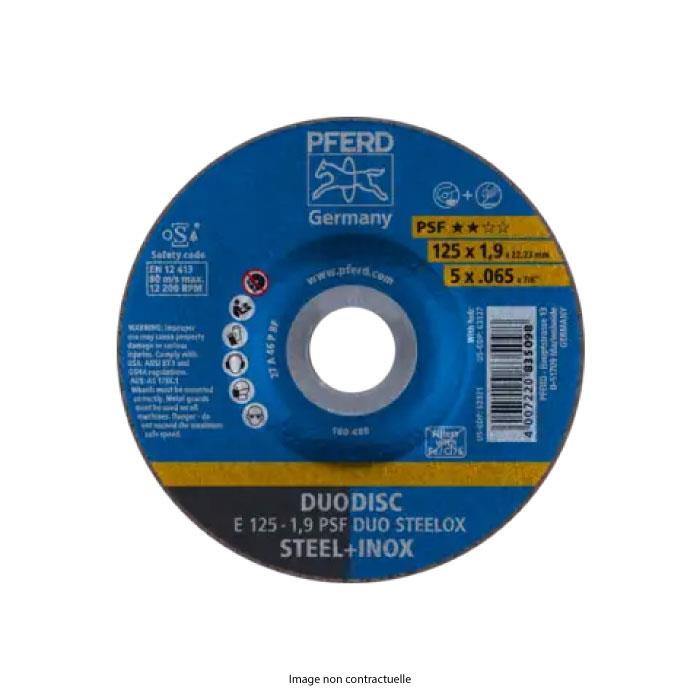 DUODISC E 125-1,9 PSF DUO STEELOX DUODISC E 125-1,9 PSF DUO STEELOX