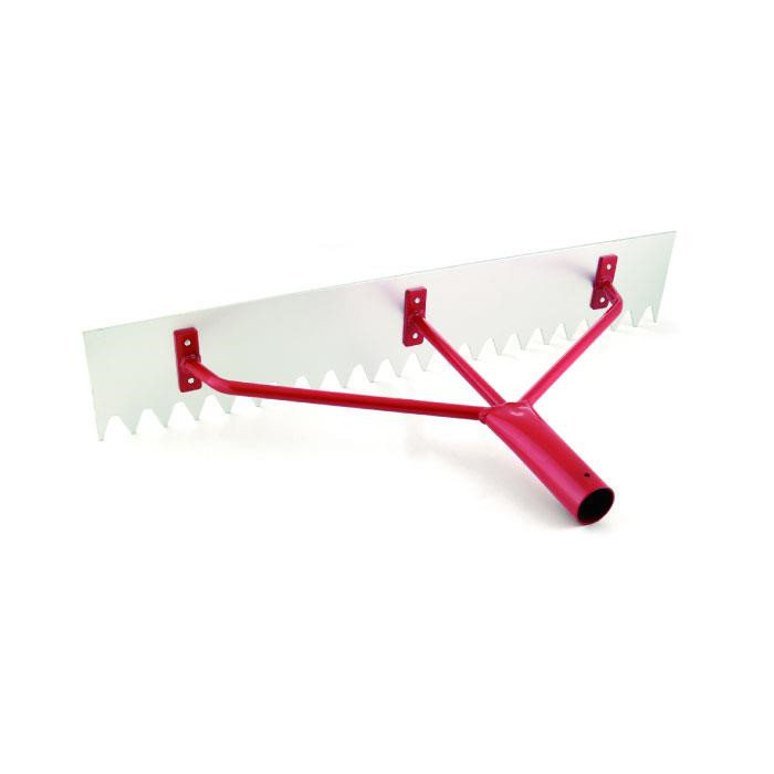 Egalisateur pour béton -  bitum dentelée Egalisateur pour béton -  bitum dentelée