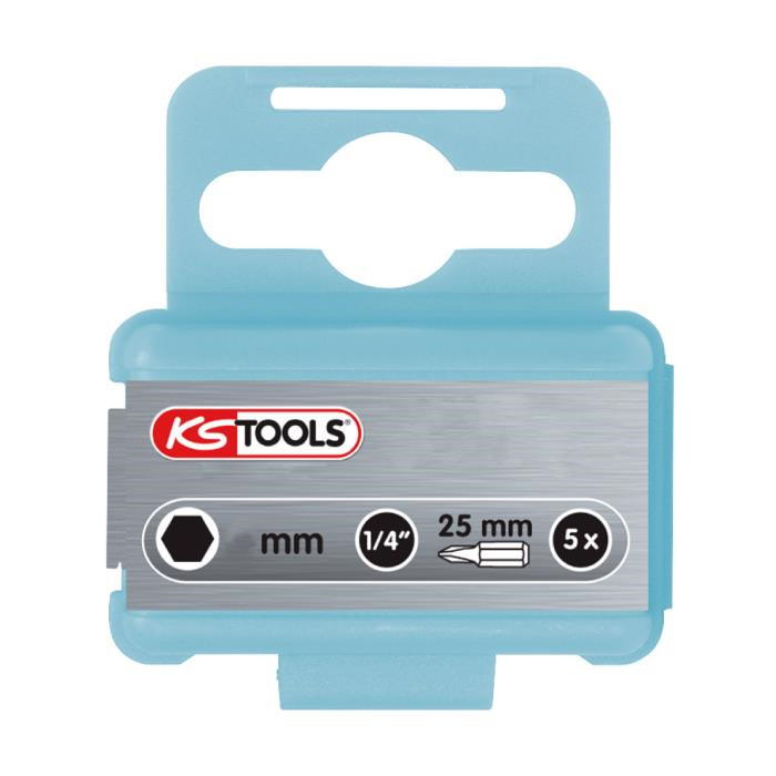 Embouts Inox Edelstahl 1/4" - 25 mm - taille 6 pans Embouts Inox Edelstahl 1/4" - 25 mm - taille 6 pans