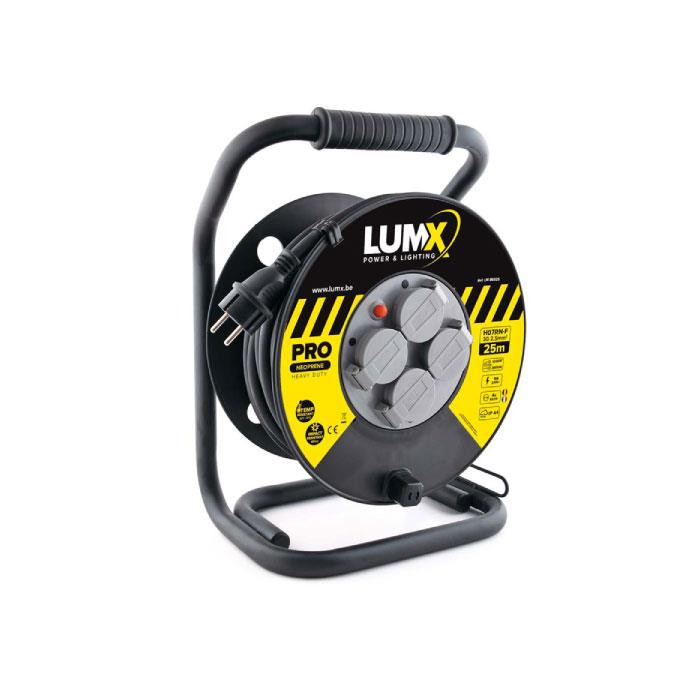 Enrouleur de câble professionnel - 40 mètres - 2P + T Enrouleur de câble professionnel - 40 mètres - 2P + T