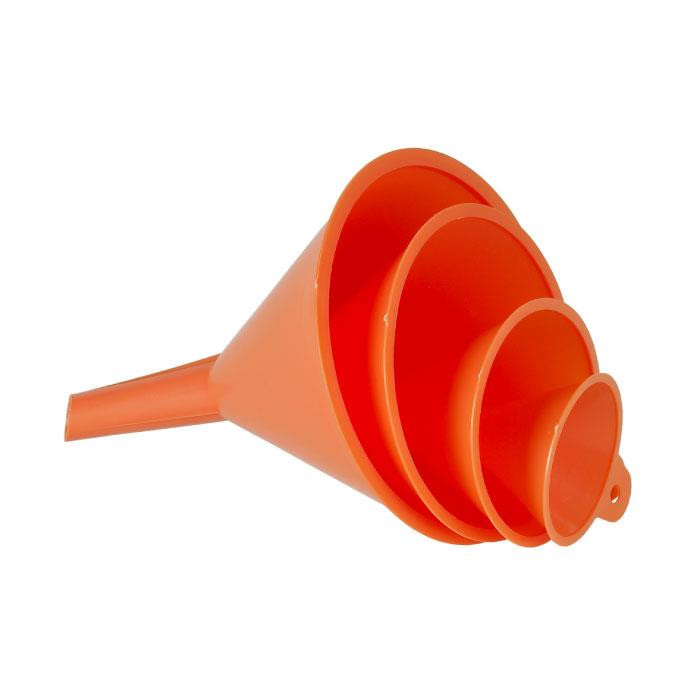 Ensemble de 4 entonnoirs PRESSOL d 50/75/100/120mm Ensemble de 4 entonnoirs PRESSOL d 50/75/100/120mm