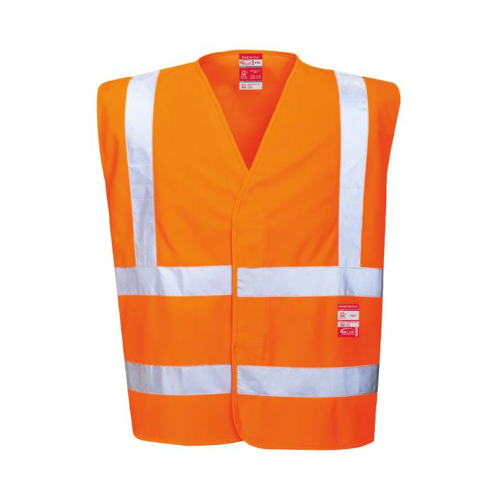 Gilet haute visibilité résistant à la flamme FR75 Gilet haute visibilité résistant à la flamme FR75