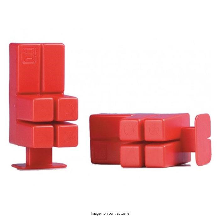 ITI Tendeur de cordeau pour briques, rouge par paire ITI Tendeur de cordeau pour briques, rouge par paire