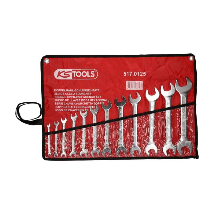 Jeu de clés à fourche - 12 PCS Jeu de clés à fourche - 12 PCS