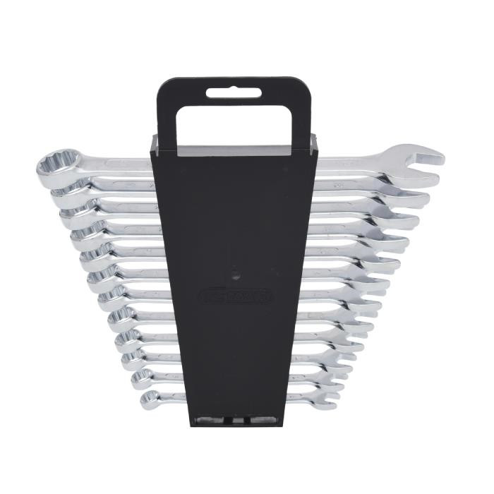 Jeu de clés mixtes inclinées, 8 à 19 mm, 12 PCS Jeu de clés mixtes inclinées, 8 à 19 mm, 12 PCS