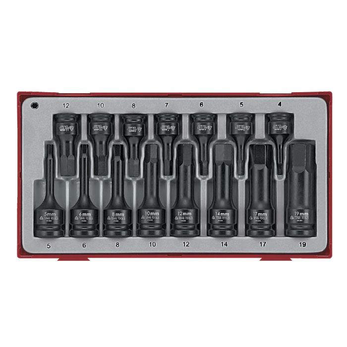 Jeu de douilles à choc 1/2" & 3/8" 15pcs Jeu de douilles à choc 1/2" & 3/8" 15pcs