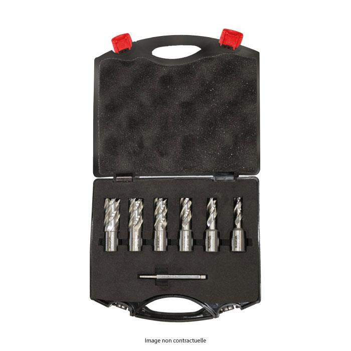 Jeu des fraises à carotter MW HQ 6pcs 12-22 25 mm Jeu des fraises à carotter MW HQ 6pcs 12-22 25 mm