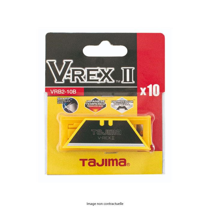 Lames trapèzes 60 x 0,70 mm V-REX - par 10 pcs Lames trapèzes 60 x 0,70 mm V-REX - par 10 pcs