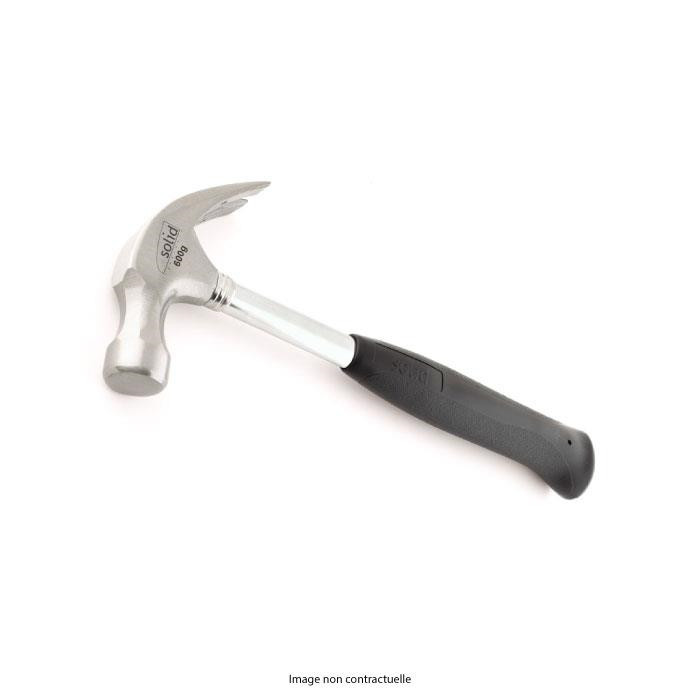 Marteau de coffreur manche tubulaire renforcé - 600 gr Marteau de coffreur manche tubulaire renforcé - 600 gr