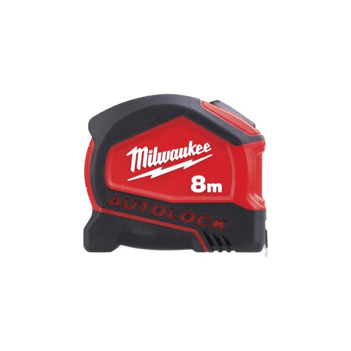 Mètre à ruban autolock de 8m par 25 mm Mètre à ruban autolock de 8m par 25 mm