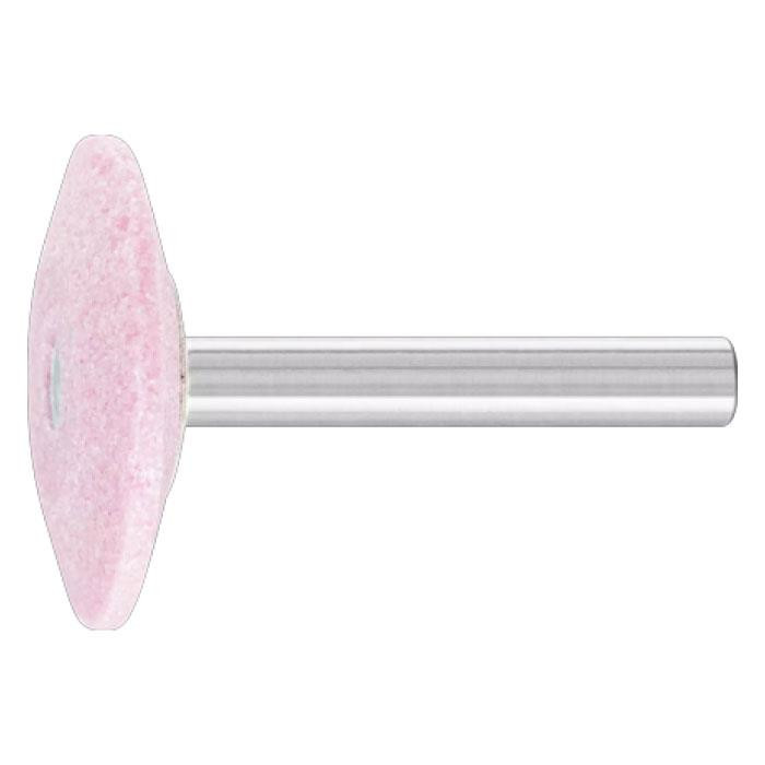 Meule sur tige STEEL EDGE conique Ø 32x6 mm, tige Ø 6 mm, A60 pour acier et acier moulé Meule sur tige STEEL EDGE conique Ø 32x6 mm, tige Ø 6 mm, A60 pour acier et acier moulé