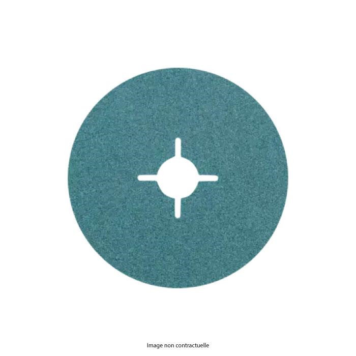 Papier abrasif pour plateau de ponçage D.S/FIBRE 80FS125-22 Z 60 PFERD Papier abrasif pour plateau de ponçage D.S/FIBRE 80FS125-22 Z 60 PFERD