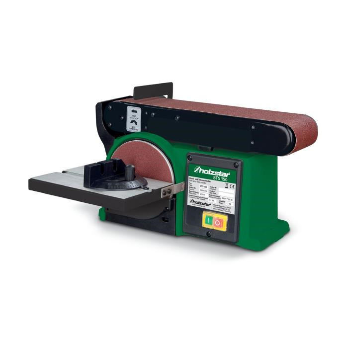 Ponceuse à bande et à disque diam. 150 mm 230V 0.4 KW Ponceuse à bande et à disque diam. 150 mm 230V 0.4 KW