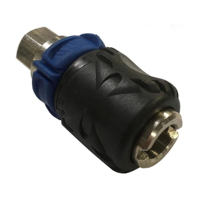 Prise rapide universel pour l'air 1/4" Bleu Prise rapide universel pour l'air 1/4" Bleu