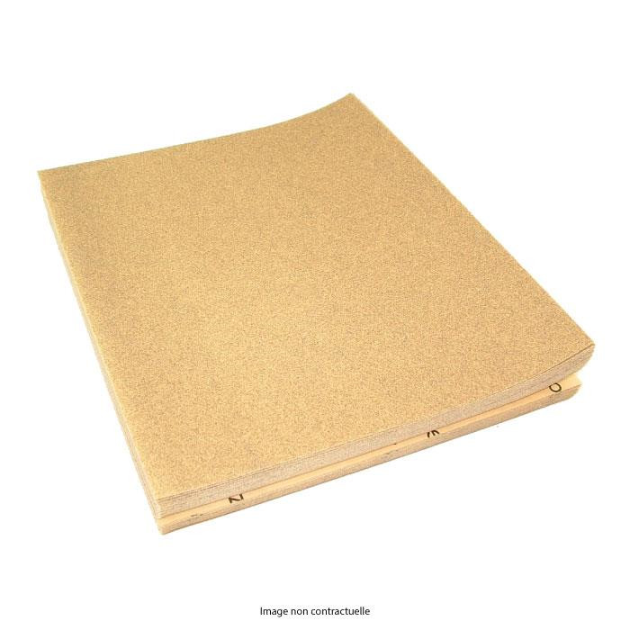 PRODIAXO Papier à ponçer - 230 x 280 mm - Jaune PRODIAXO Papier à ponçer - 230 x 280 mm - Jaune