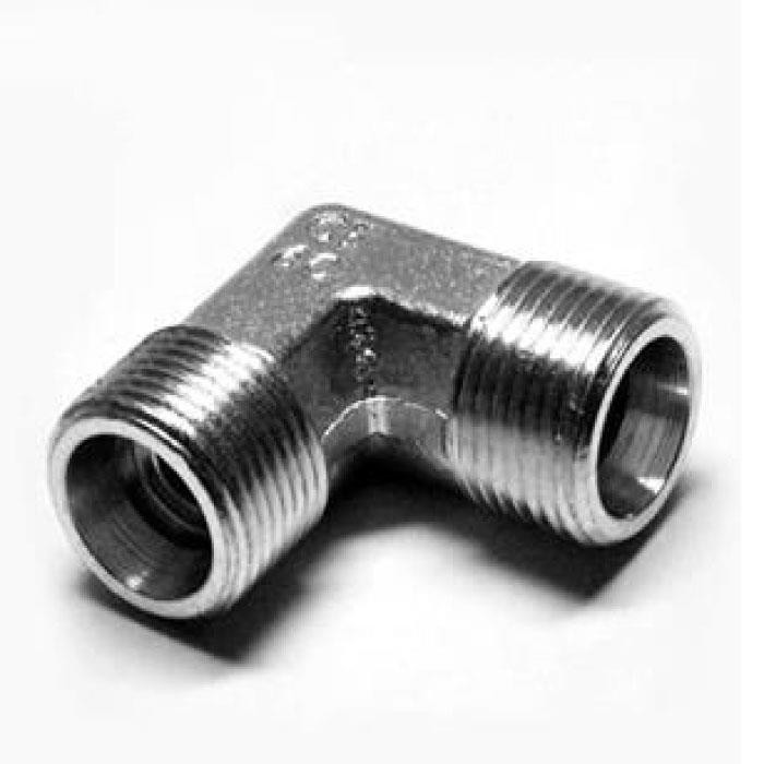 Raccord à bague - coude 90 degrés mâle/mâle série L Raccord à bague - coude 90 degrés mâle/mâle série L