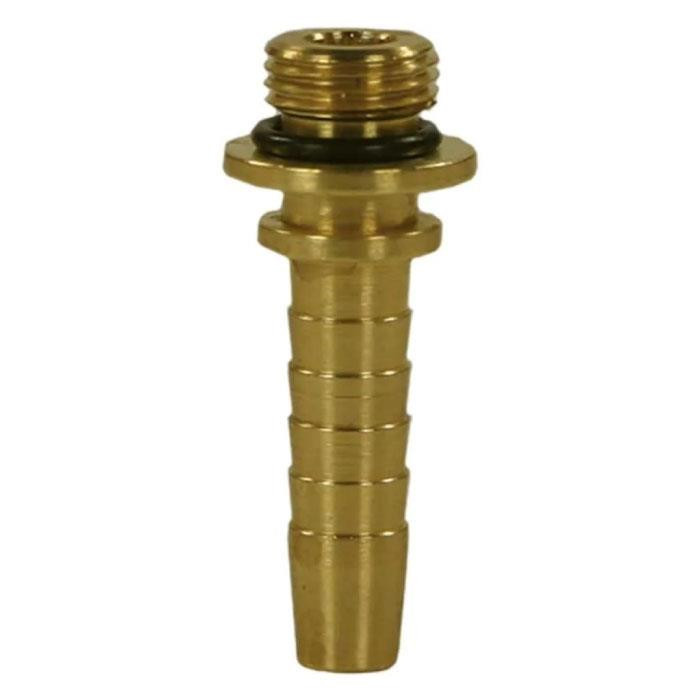 Raccord à sertir pour tête de chat DN06, 1/8" AG avec joint torique Raccord à sertir pour tête de chat DN06, 1/8" AG avec joint torique