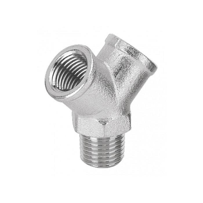 Raccord "Y" Mâle conique au centre - femelle cylindrique 1/4" Raccord "Y" Mâle conique au centre - femelle cylindrique 1/4"