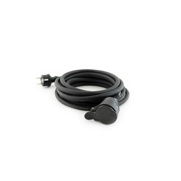 Rallonge, prise avec clapet - 10 m de long Rallonge, prise avec clapet - 10 m de long