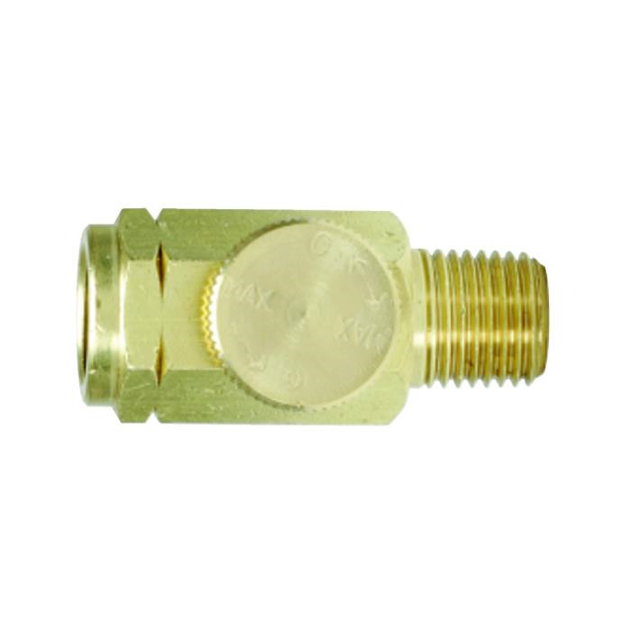 Régulateur en laiton 1/4", 11x13mm Régulateur en laiton 1/4", 11x13mm