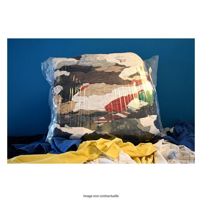 Sac de chiffons de couleur - 10 kg Sac de chiffons de couleur - 10 kg