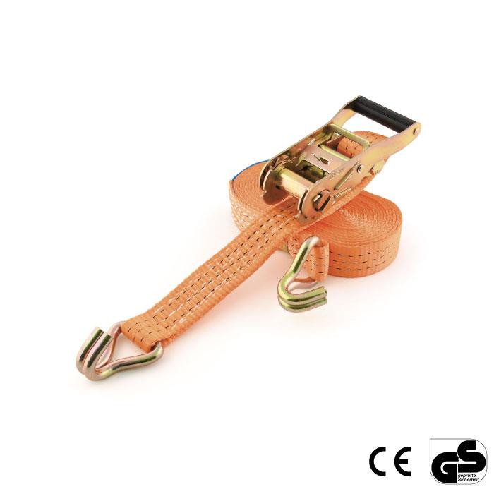 Sangle à 2 parties avec tendeurs à cliquet - 35 mm x 6 m Sangle à 2 parties avec tendeurs à cliquet - 35 mm x 6 m