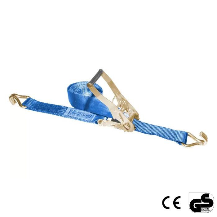 Sangle d'arrimage avec cliquet et crochets S Sangle d'arrimage avec cliquet et crochets S