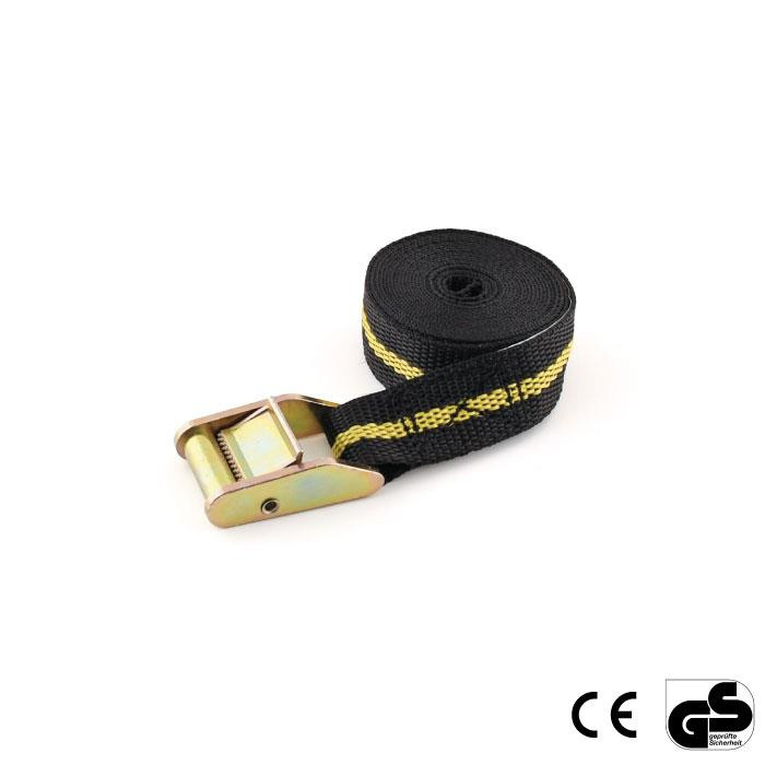 Sangle type ceinture avec boucle en zamac - 25 mm x 5 m Sangle type ceinture avec boucle en zamac - 25 mm x 5 m