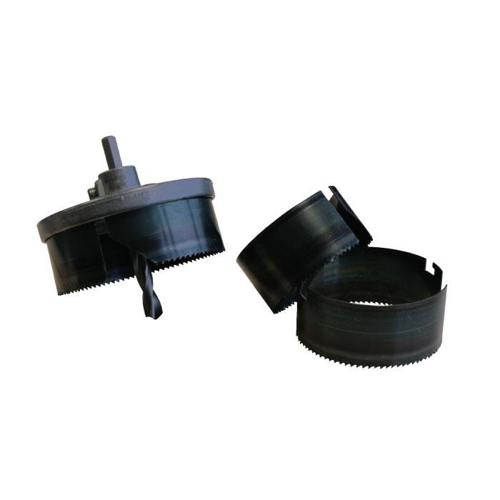 Scie-trépans avec 3 lames amovibles - Scie-trépans avec 3 lames amovibles -