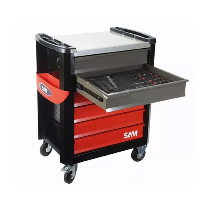 Servante 6 tiroirs composée de 300 outils en module en mousse CPP-300PMZ Servante 6 tiroirs composée de 300 outils en module en mousse CPP-300PMZ