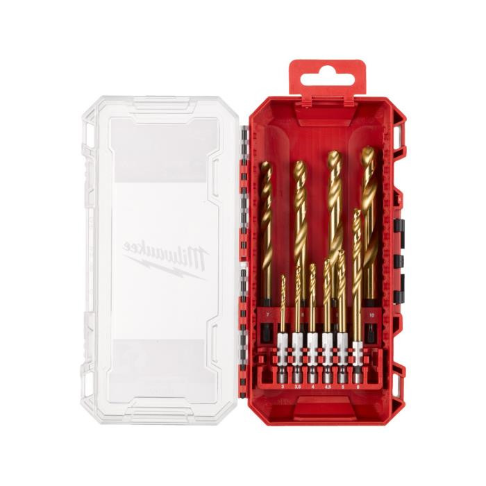 Set 10 forets métaux HSS-G RED HEX IMPACT DUTY Set 10 forets métaux HSS-G RED HEX IMPACT DUTY