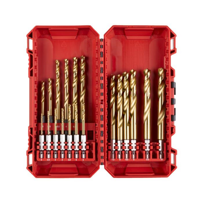 Set 19 forets métaux HSS-G RED HEX IMPACT DUTY Set 19 forets métaux HSS-G RED HEX IMPACT DUTY