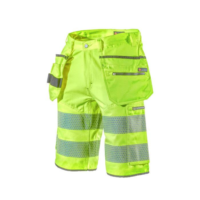Short de travail haute visibilité avec poches externes 1475PB AEREO Short de travail haute visibilité avec poches externes 1475PB AEREO