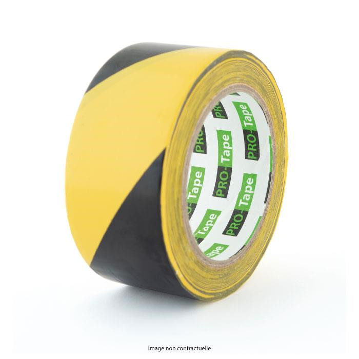 SUPERTAPE Tape de signalisation PVC 50 mm x 33 m - SUPERTAPE Tape de signalisation PVC 50 mm x 33 m -