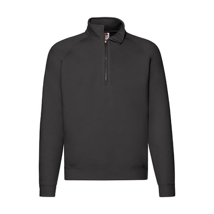 Sweat col zippé 1/2 sans capuche F382 Sweat col zippé 1/2 sans capuche F382